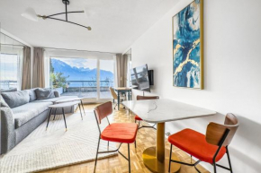 Beautiful Studio Lake View and Castle Veytaux